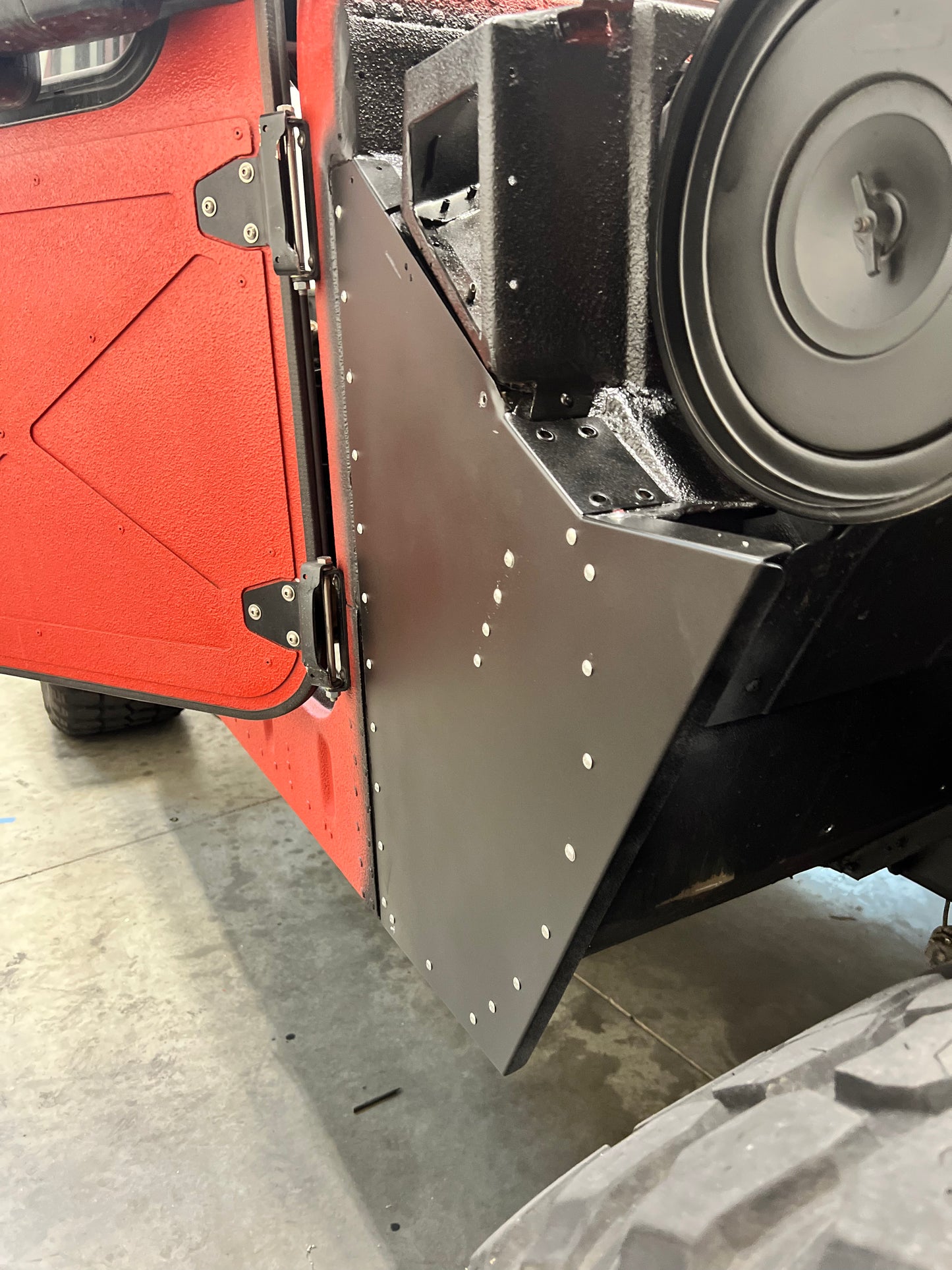 Hummer H1/Humvee HVAC Side Vent Fender & Vent Cover Alpha Customs by