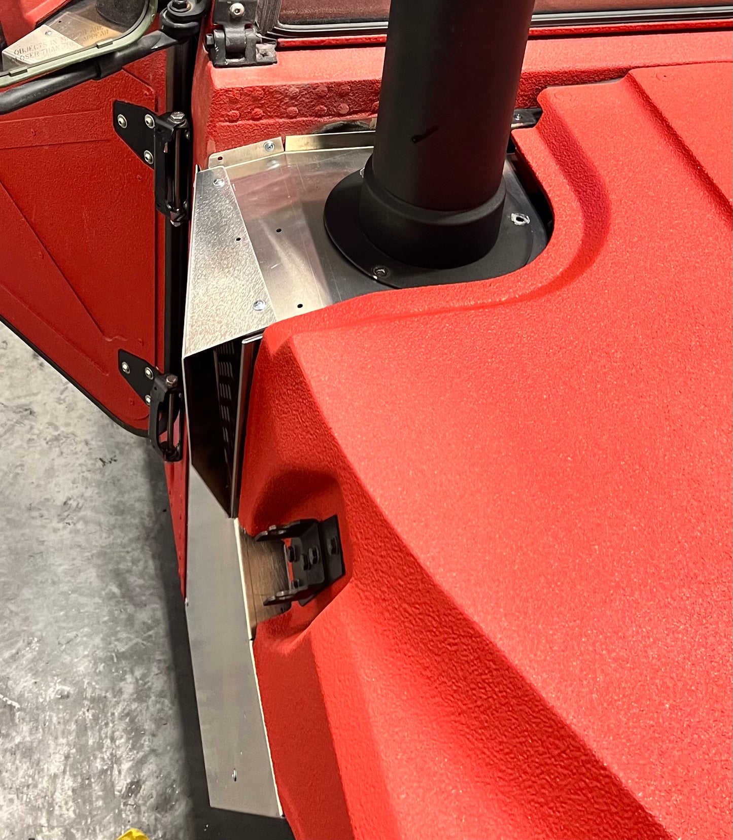 Hummer H1/Humvee HVAC Side Vent Fender & Vent Cover Alpha Customs by